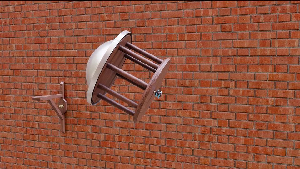 Bird home installation 3d animation