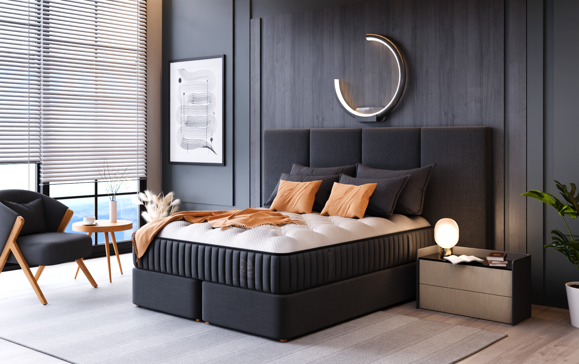 Mattress photography studio- mattress 3d visualization services