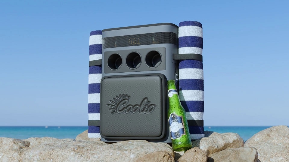 Cooler bag 3D product animation